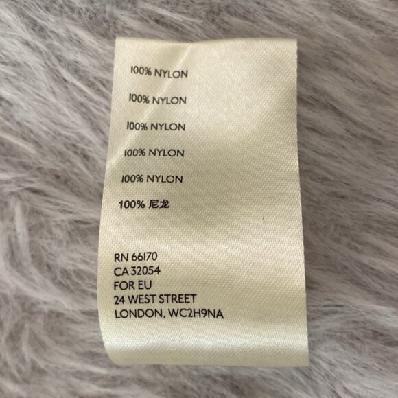 Free People Eyelash Long Cardigan Open Sweater Women's XS Light Gray White Boho - Picture 7 of 12